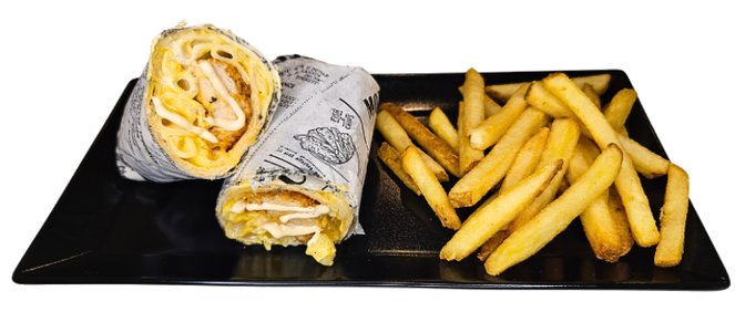 Chicken Mac & Cheese Wrap